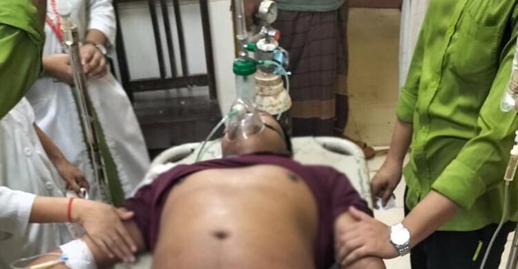 পুলিশ সদস্যের আত্মহত্যাচেষ্টা, হাসপাতালে ভর্তি